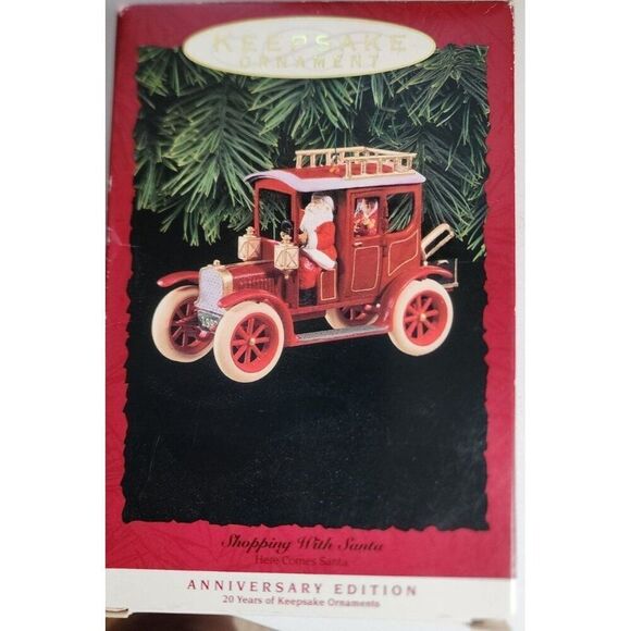 Hallmark 20 Year Anniversary Edition of Here Comes Santa Shopping with Santa - Picture 1 of 5